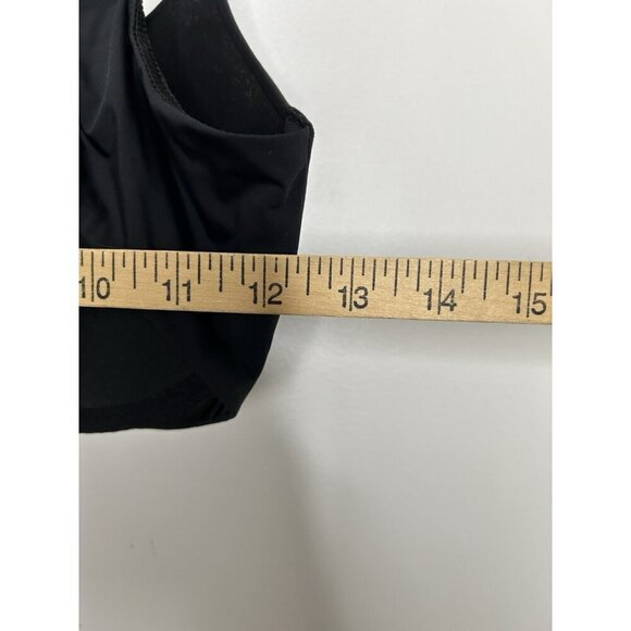 Victoria's Secret Perfect Shape Black Lace Bra Padded Light Pushup Size 36D - Picture 6 of 7